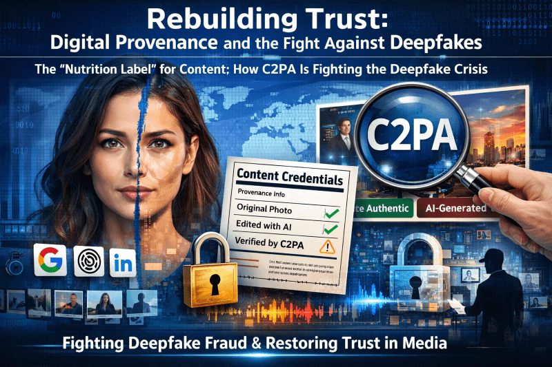Rebuilding Trust: Digital Provenance and the Fight Against Deepfakes